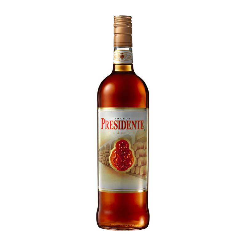 Brandy Presidente 700ml MEDIA CAJA 6pz