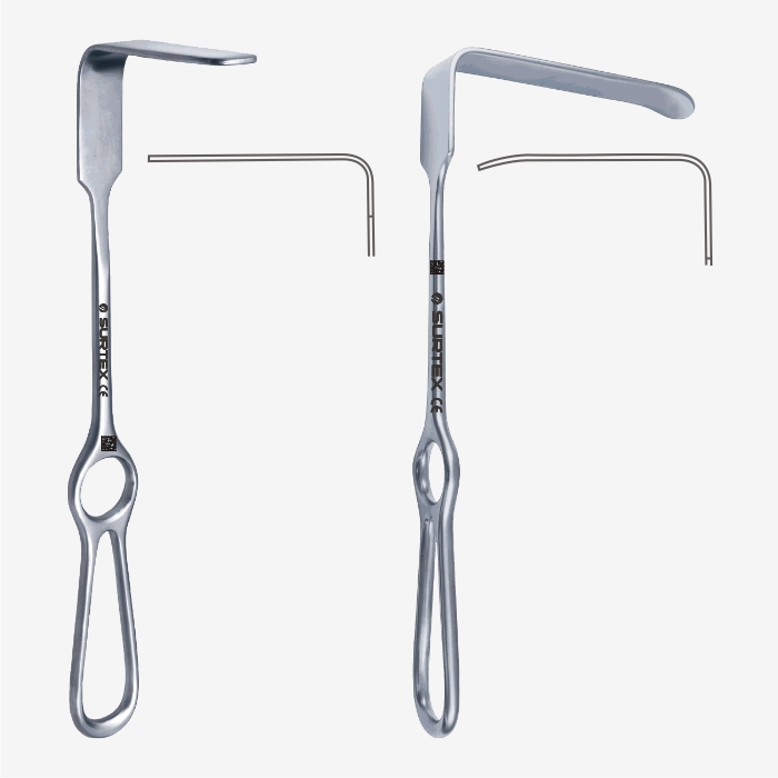 SURTEX® Brunner Retractor Bent & Straight Blade