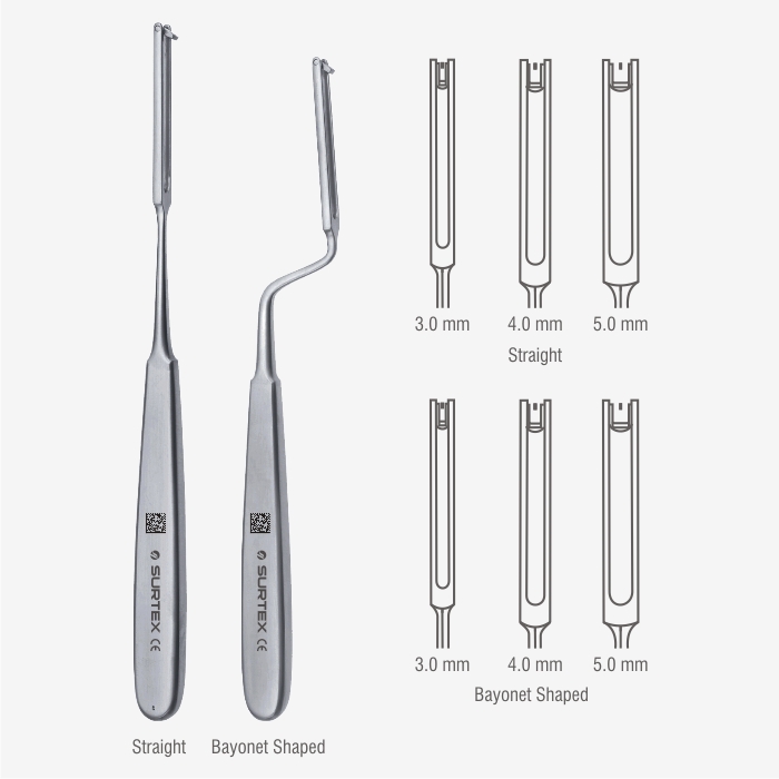 SURTEX® Ballanger Swivel Knife Hollow Handle Sharp Blade