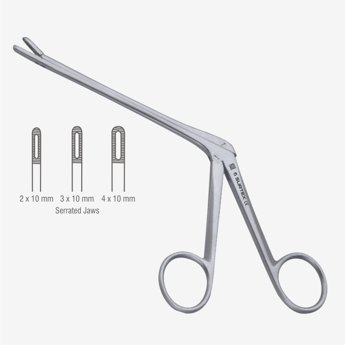 SURTEX® Schlesinger Laminectomy Rongeur Serrated Jaws