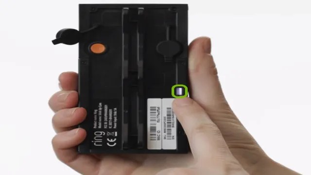 Uncover the Quick and Easy Steps to Reset Your Ring Stick Up Cam 3rd