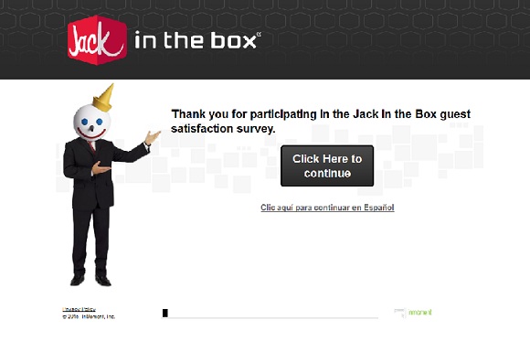 Jack in the Box Survey Completion Guide at