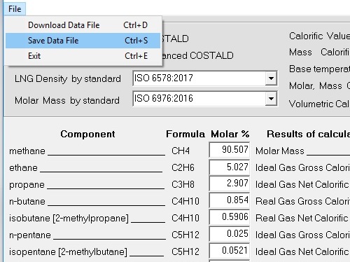 Petroleum, LPG, LNG, Chemicals, Dry Cargo Software, Table 54A, 54B, 54D