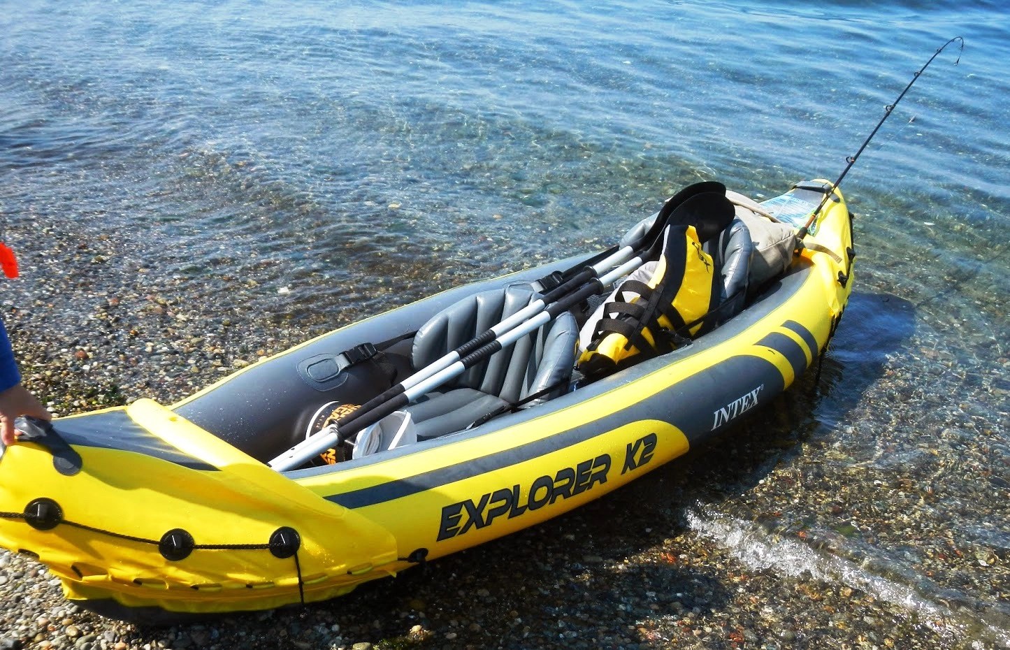 Best Fishing Kayak Going Against The Flow