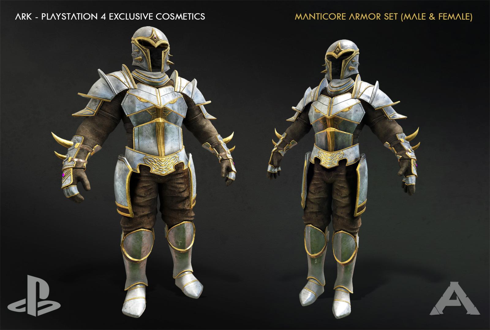 arksurvivalevolvedps4manticorearmorset Survivalcore Dein News
