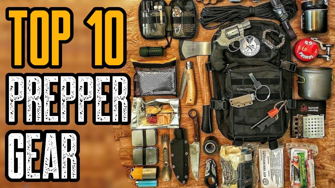 TOP 10 BEST PREPPER GEAR & SURVIVAL ITEMS ON AMAZON Survival Prepper
