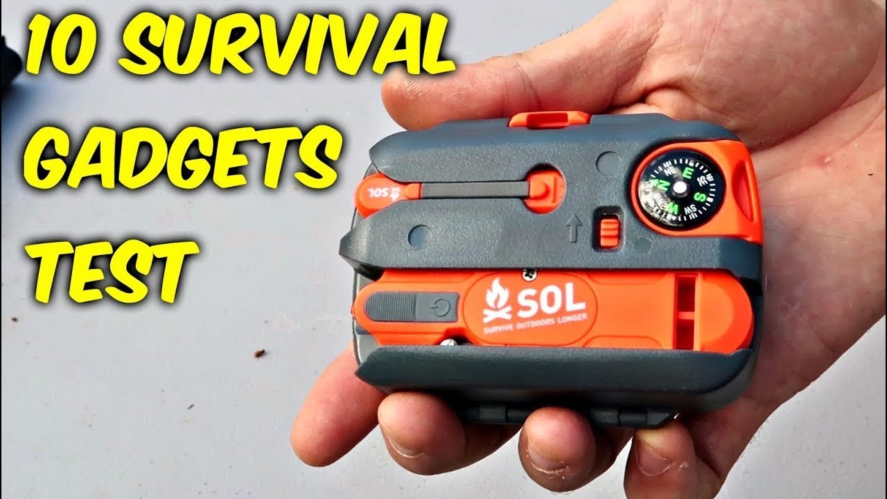 [TOP10TECH] TOP 10 SURVIVAL GADGETS YOU MUST HAVE IN BACKPACK