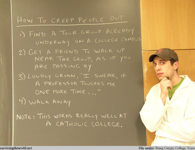 Surviving the World Lesson 259 Creeping People Out, Part II