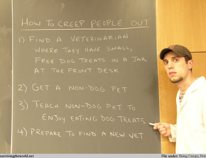 Surviving the World Lesson 306 Creeping People Out, Part III