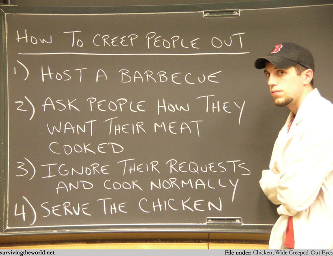 Surviving the World Lesson 703 Creeping People Out, Part VII