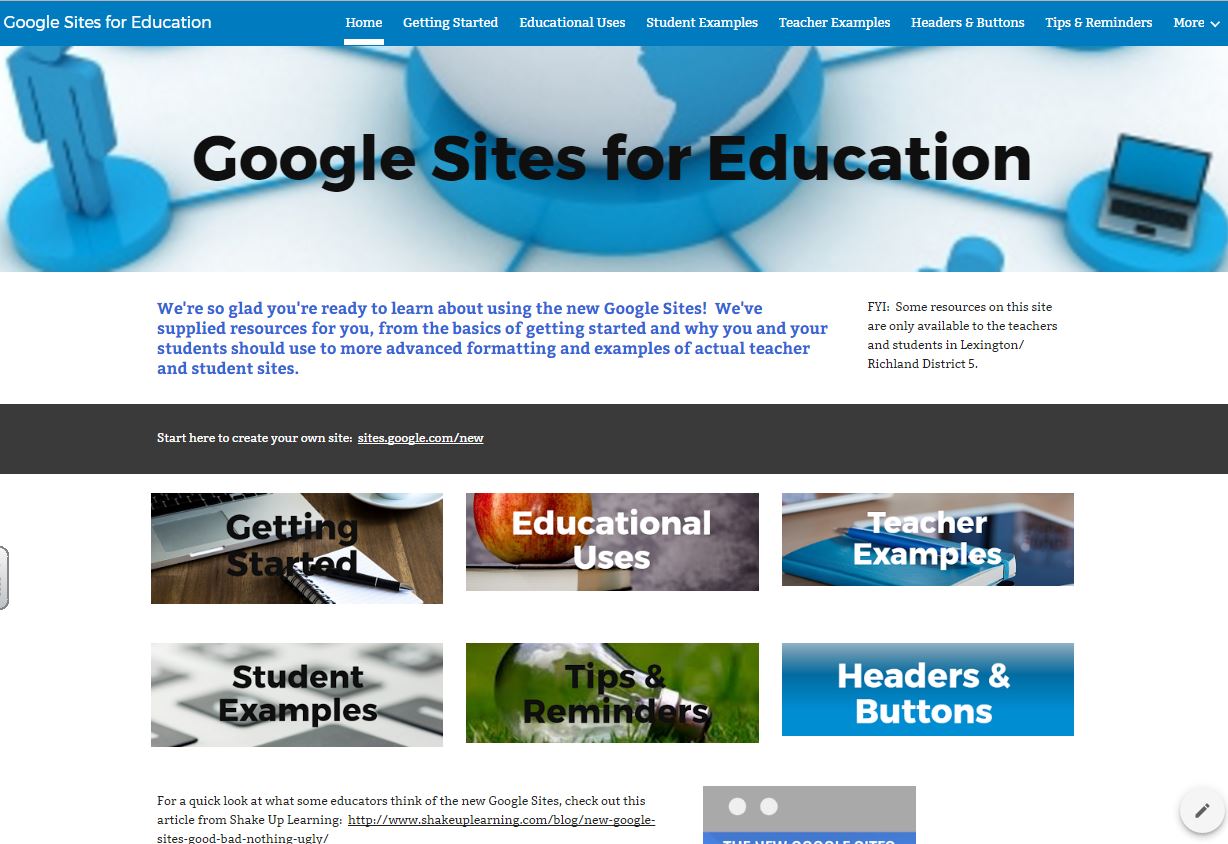Google Sites: Sign-in