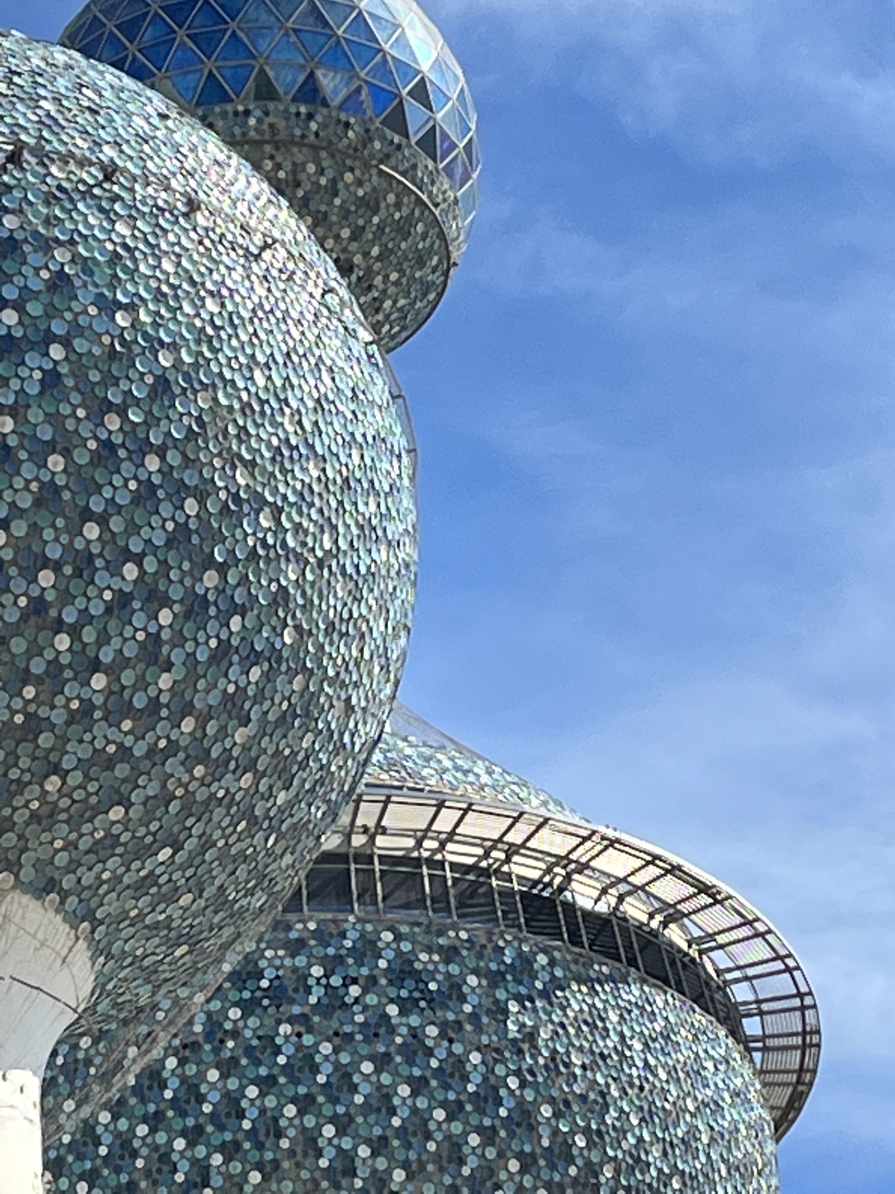 Sky high in the Kuwait Towers susan dalzell