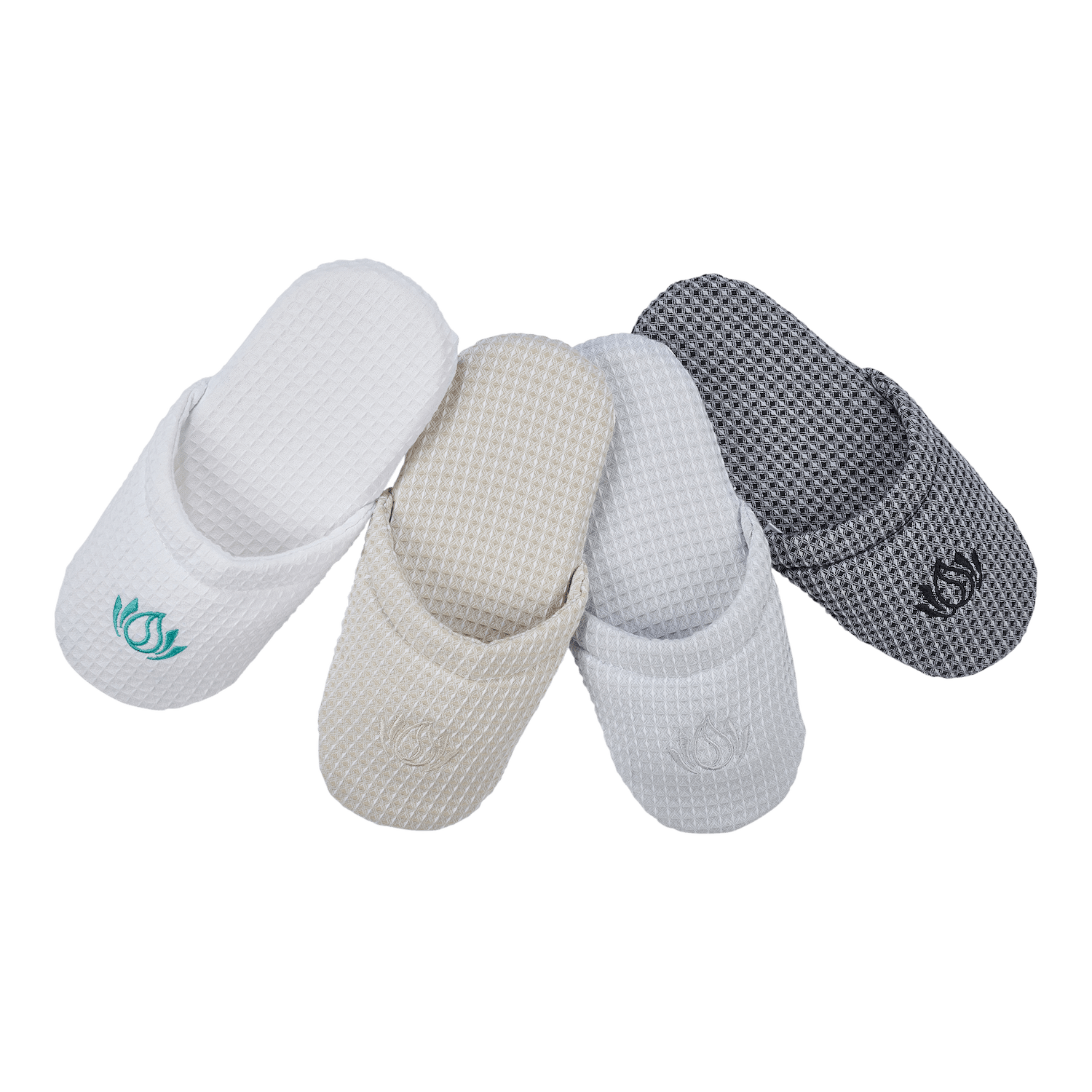 Her Signature Waffle Spa Slippers