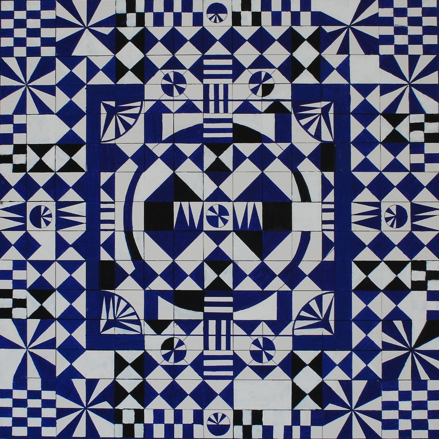 Blue and White Painted Crosswords Susan Feilders