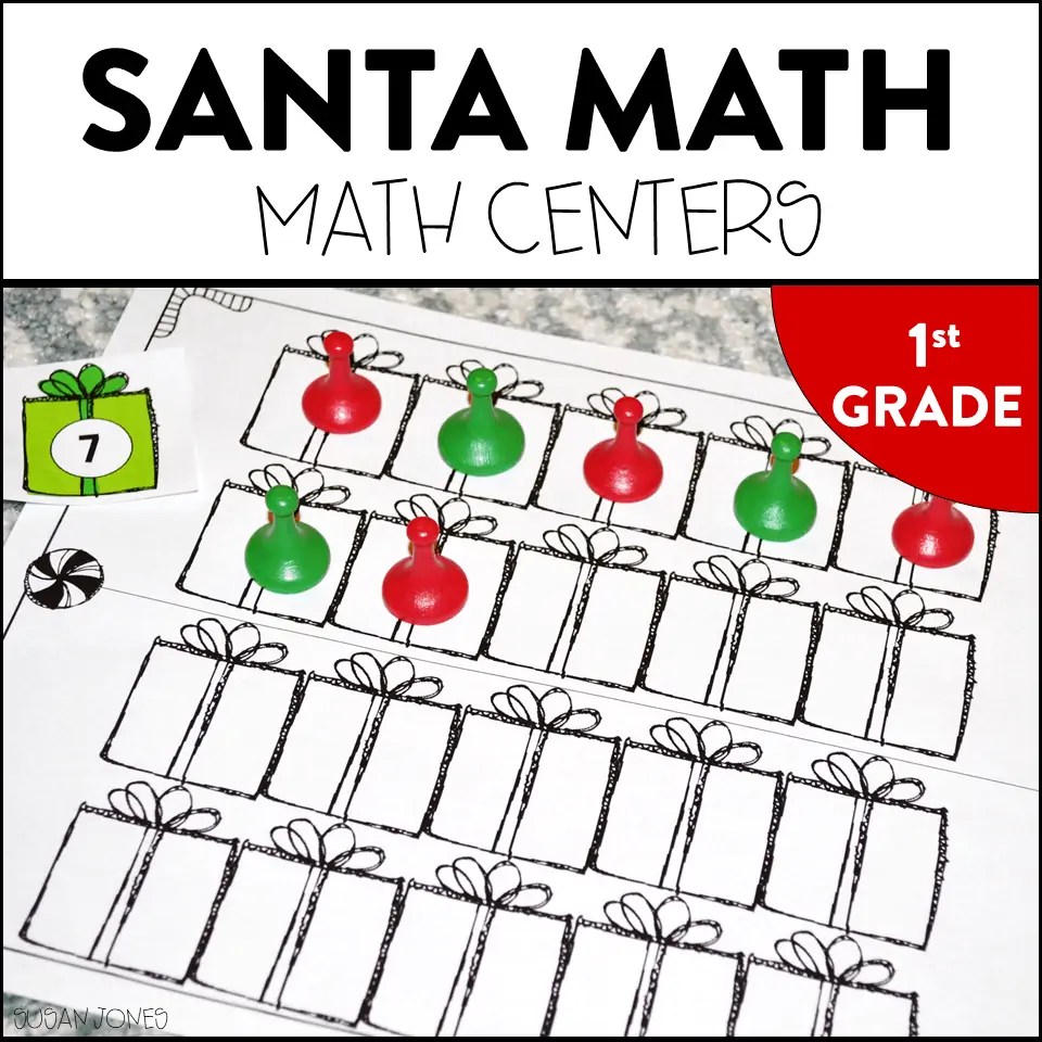 Santa Math for Primary Grades! Susan Jones Teaching