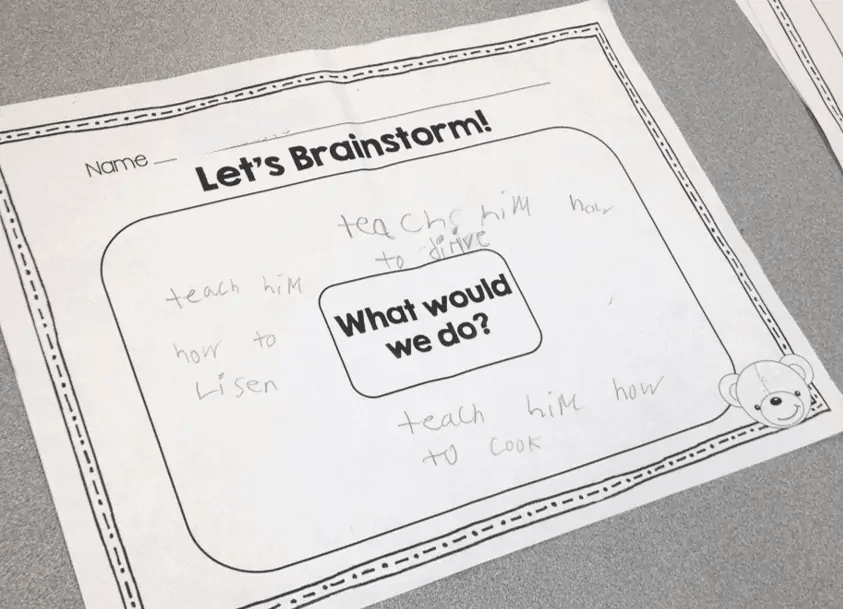 Beginning of the Year Writing for First Grade - Susan Jones Teaching