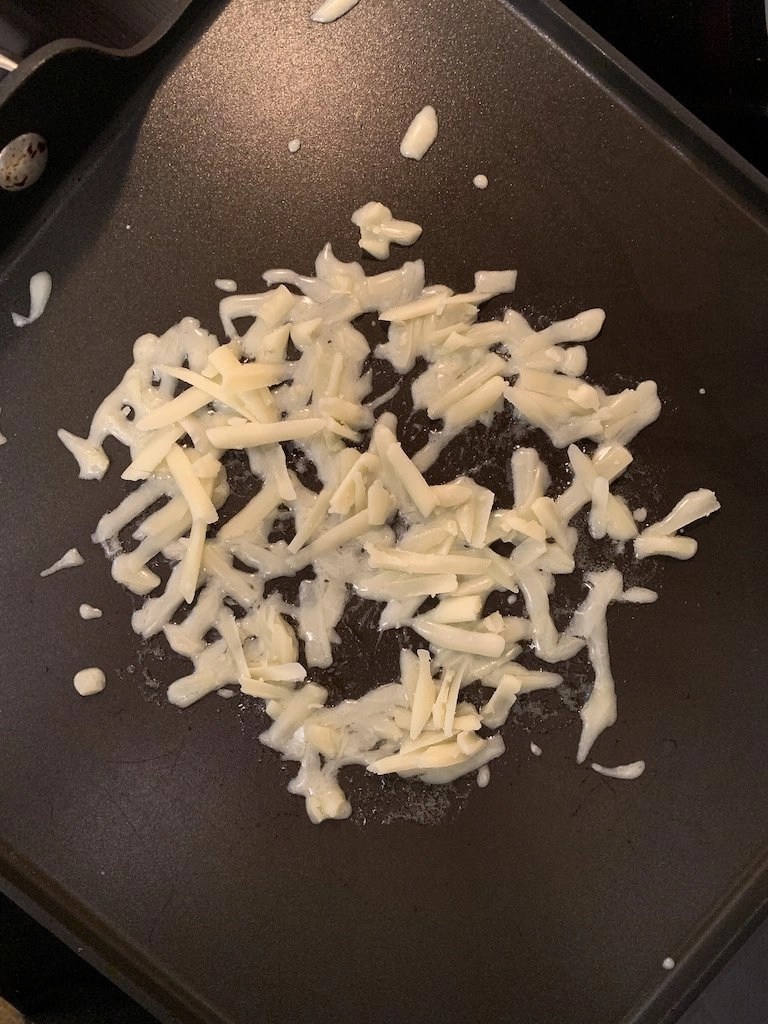 4 Ingredient Cheese Crusted Quesadilla SUSANNA GRACE CREATES