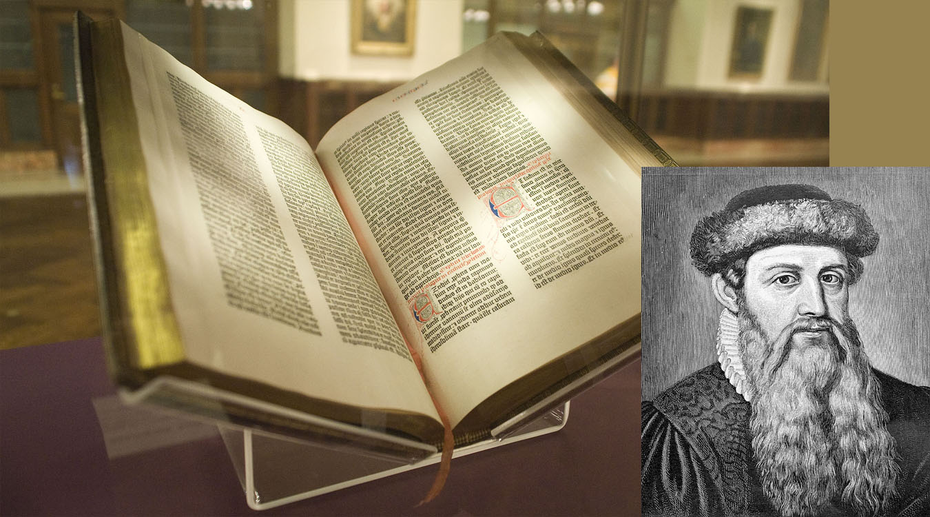 24 August 1455 First printing of the Gutenberg Bible Susannah Fullerton