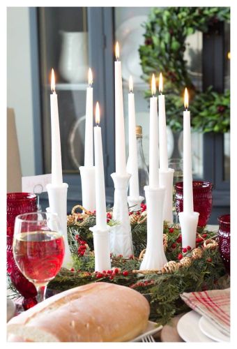 Using Milk Glass in Christmas Decorating - Susan Said&hellip; WHAT?!