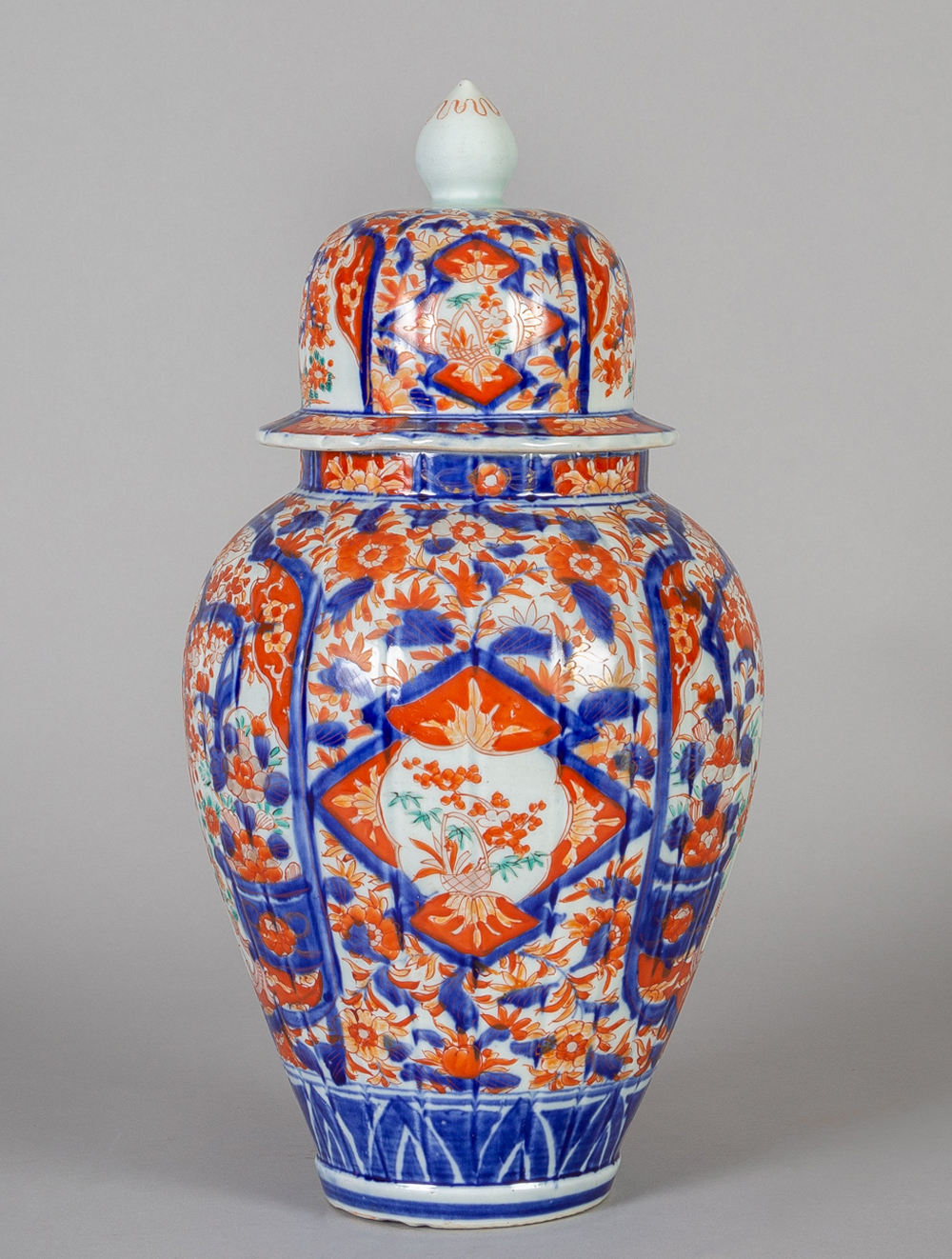 Japanese Imari Vase and Lid