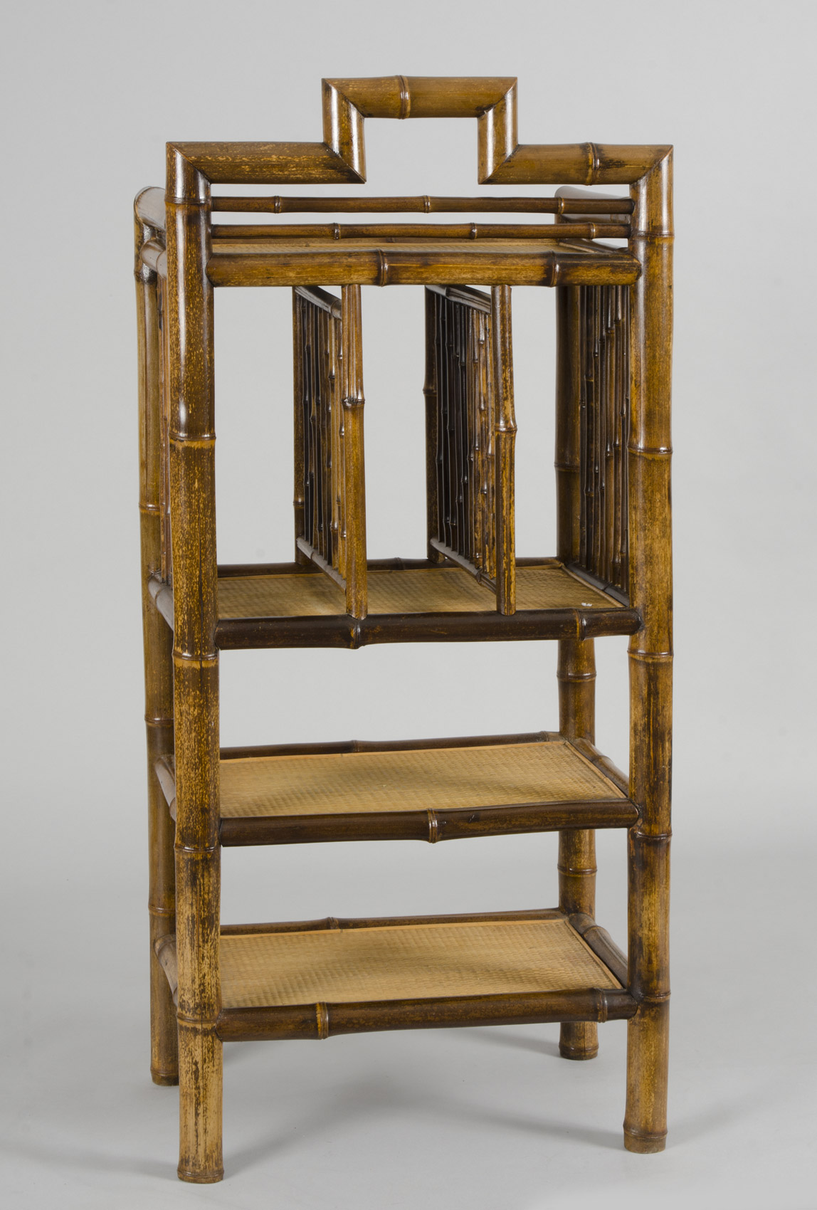 Antique Bamboo Bookcase English Bamboo Bookcases