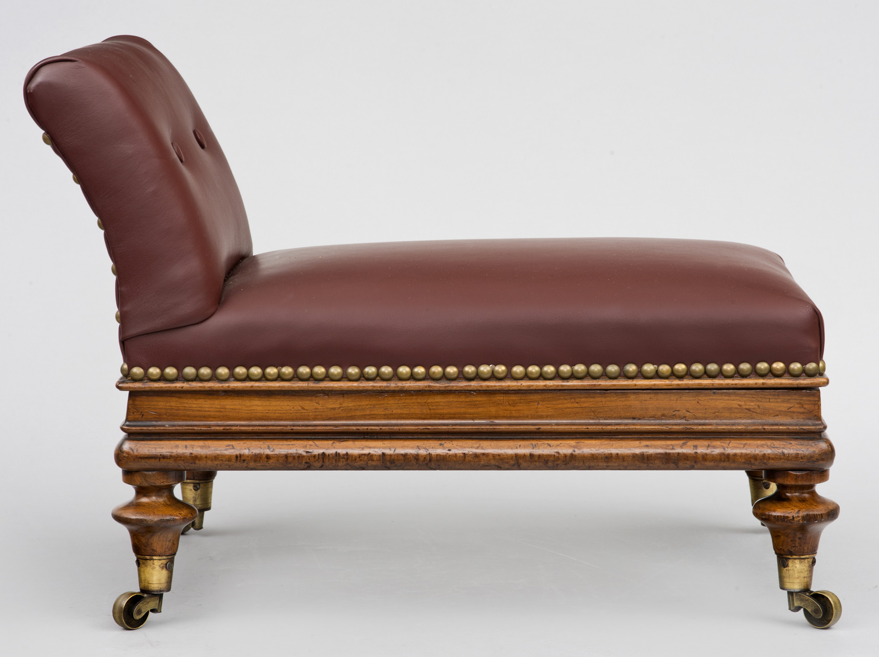 » Product » Antique English Adjustable Gout Stool Circa