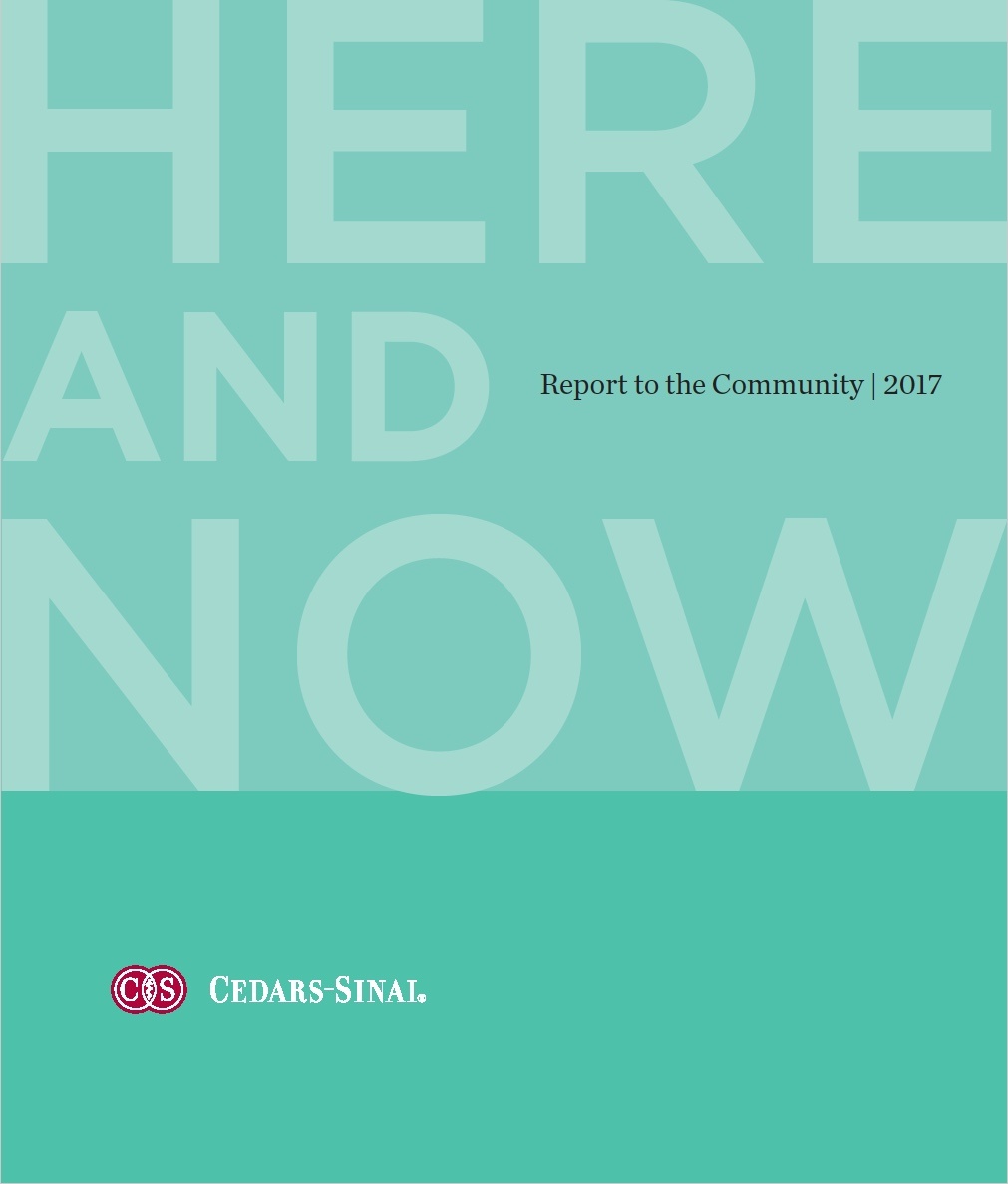 CedarsSinai Report to Community Susan Wampler Communications