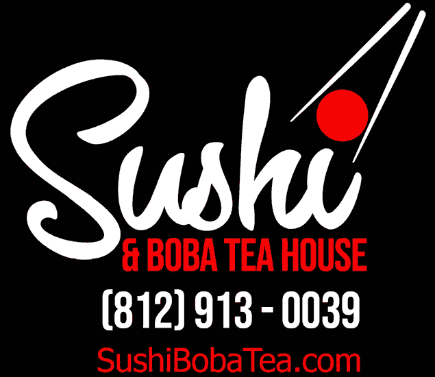 Sushi Boba Tea House 332 W. Market St. Jeffersonville, IN