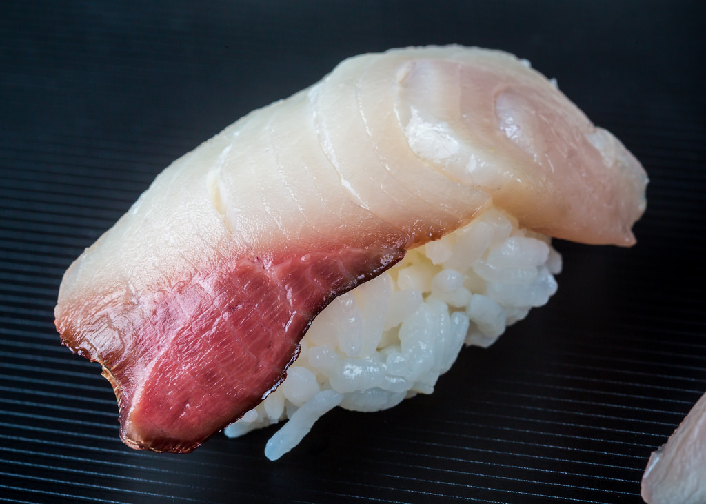 Yellowtail Nigiri Sushi Day