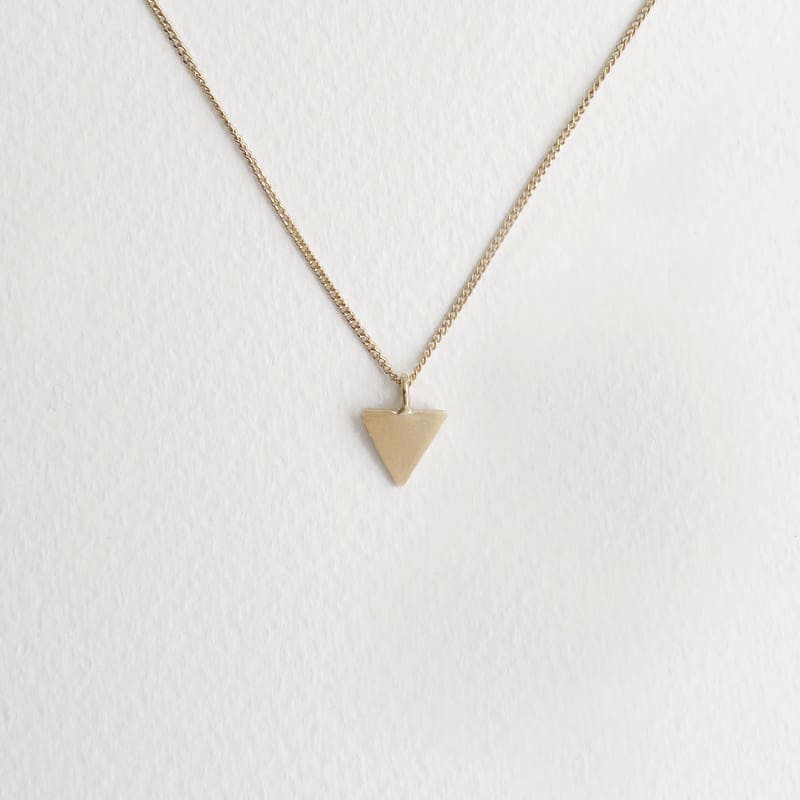Bermuda Small Triangle Necklace Susi Cala Jewelry
