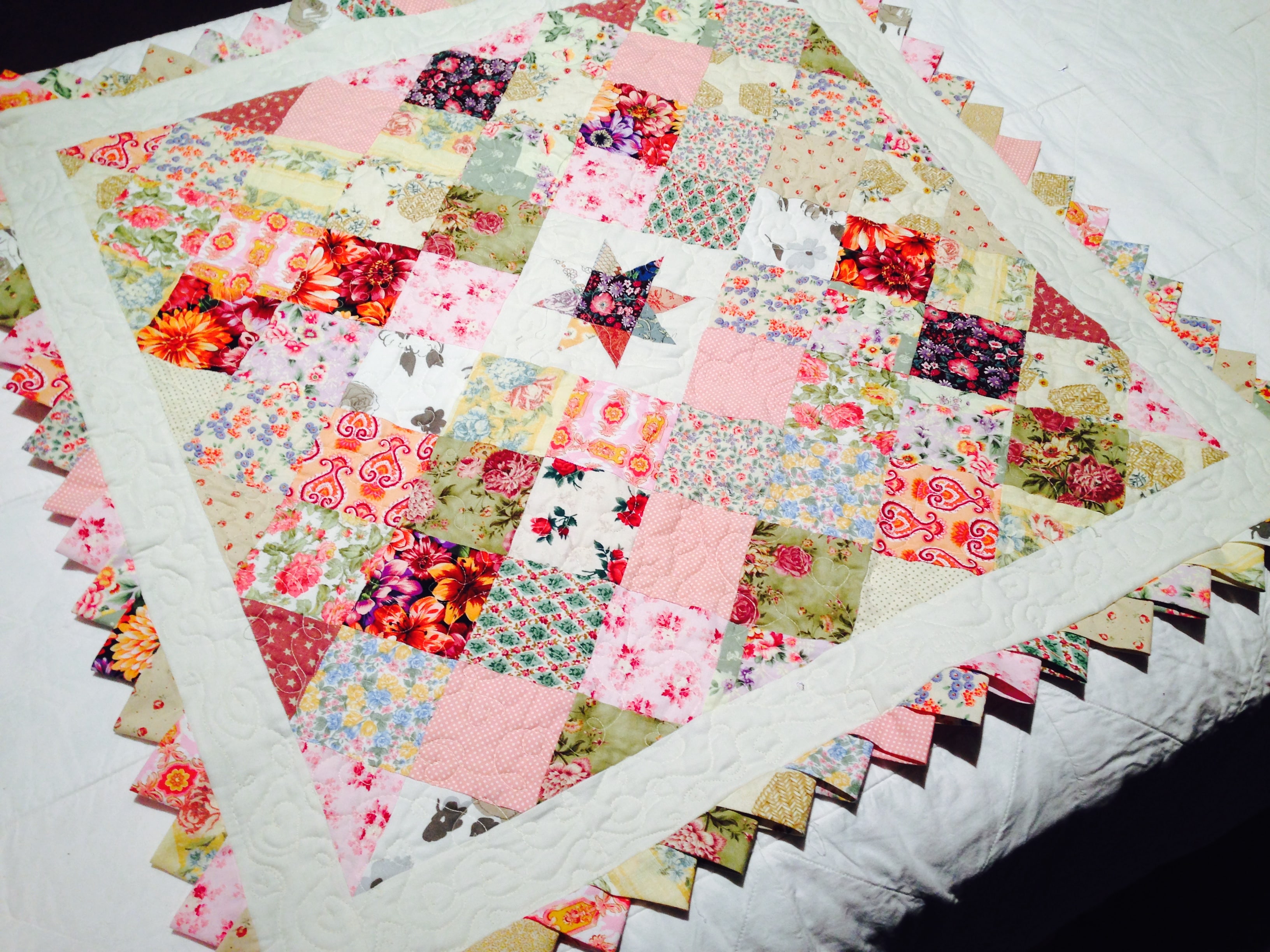 Little Star Baby Quilt Little Star Baby Quilt