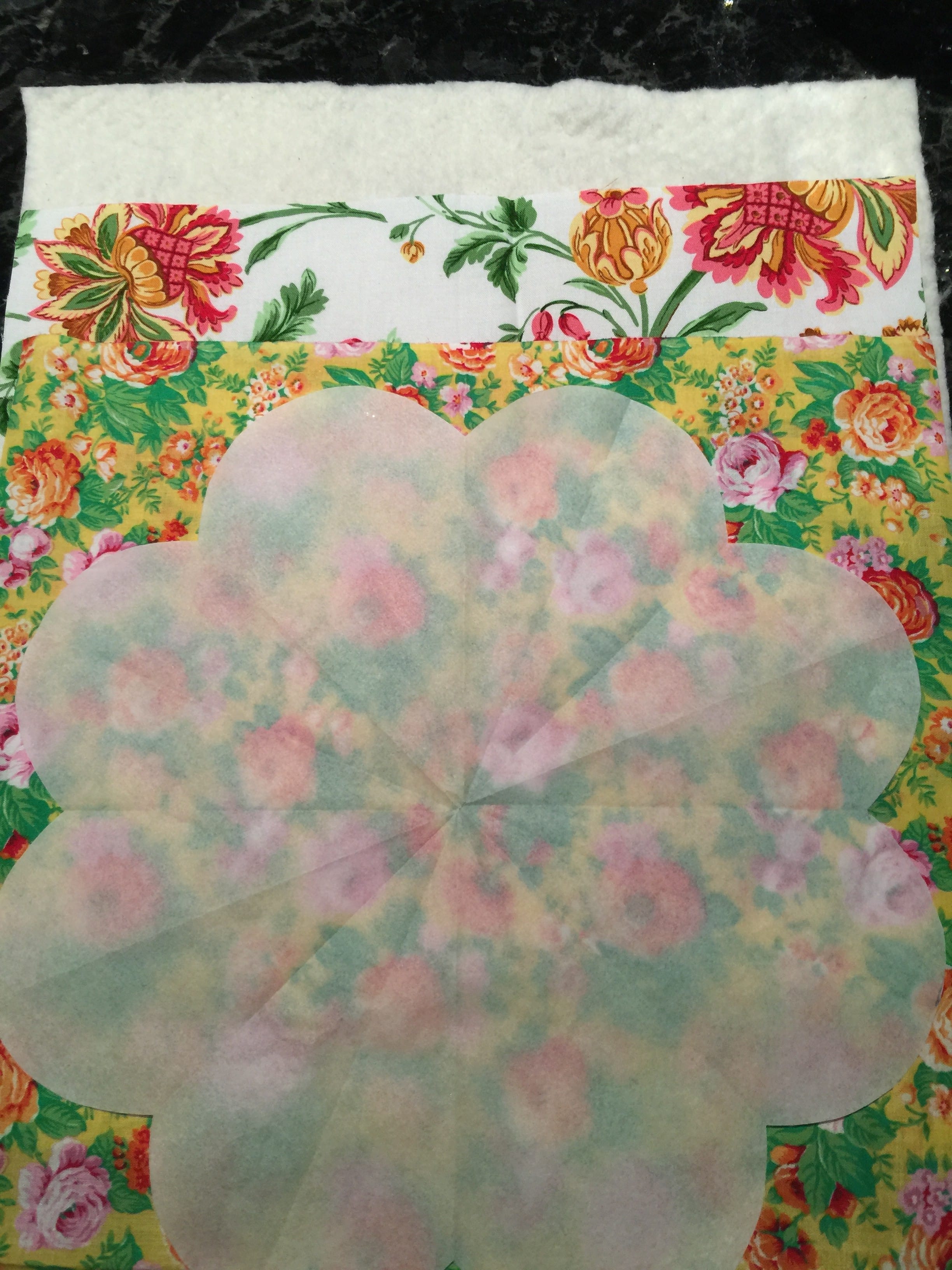 Quilted Flower Bowl & Tutorial