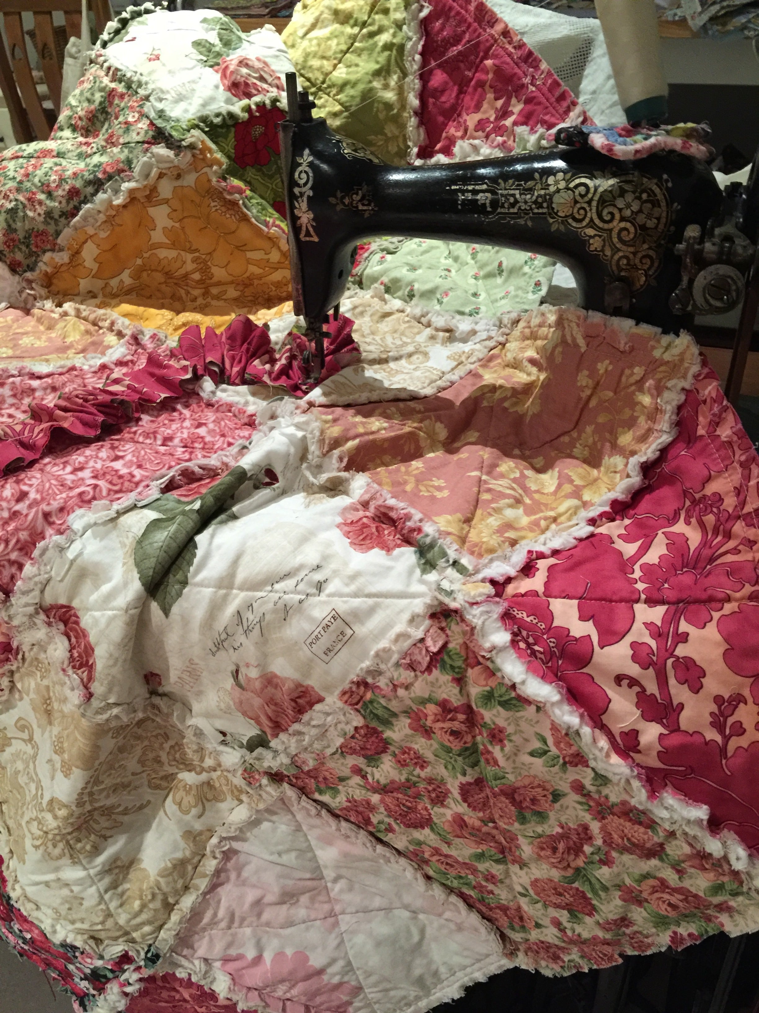 All Heart Rag Quilt Pattern