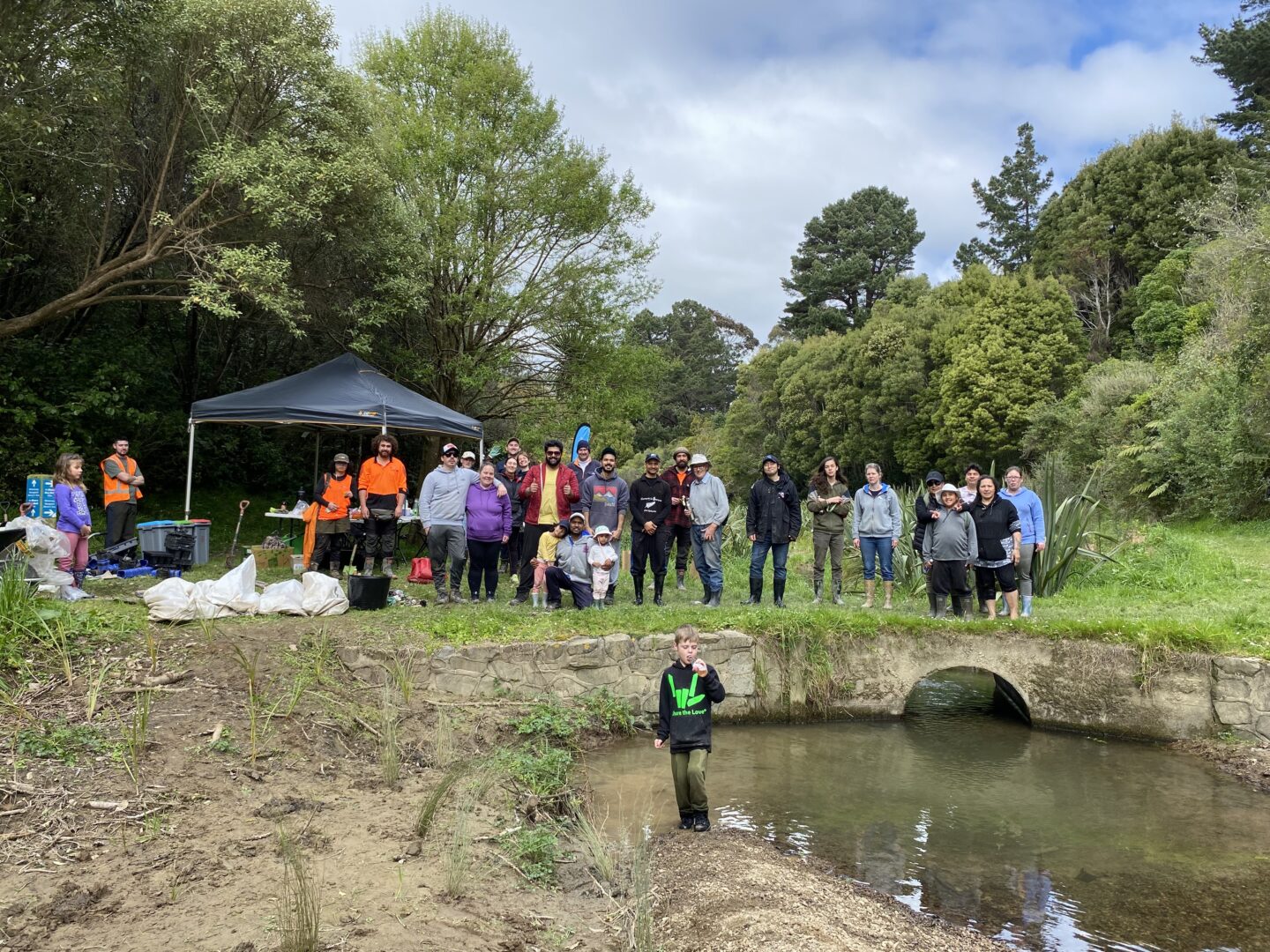 Porirua Public Tree Planting, Cannons Creek Lakes Sustainable Coastlines