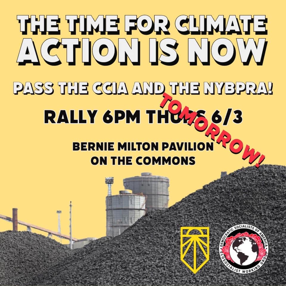 Rally for the CCIA & Build Public Renewables Act Sustainable Finger Lakes