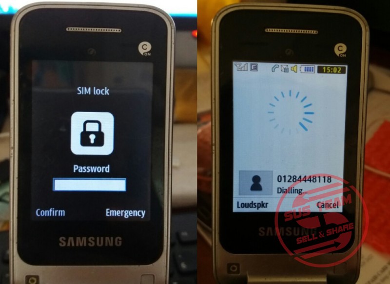 Unlock SIM, mở khóa Samsung GTC3520 SUSTEAM