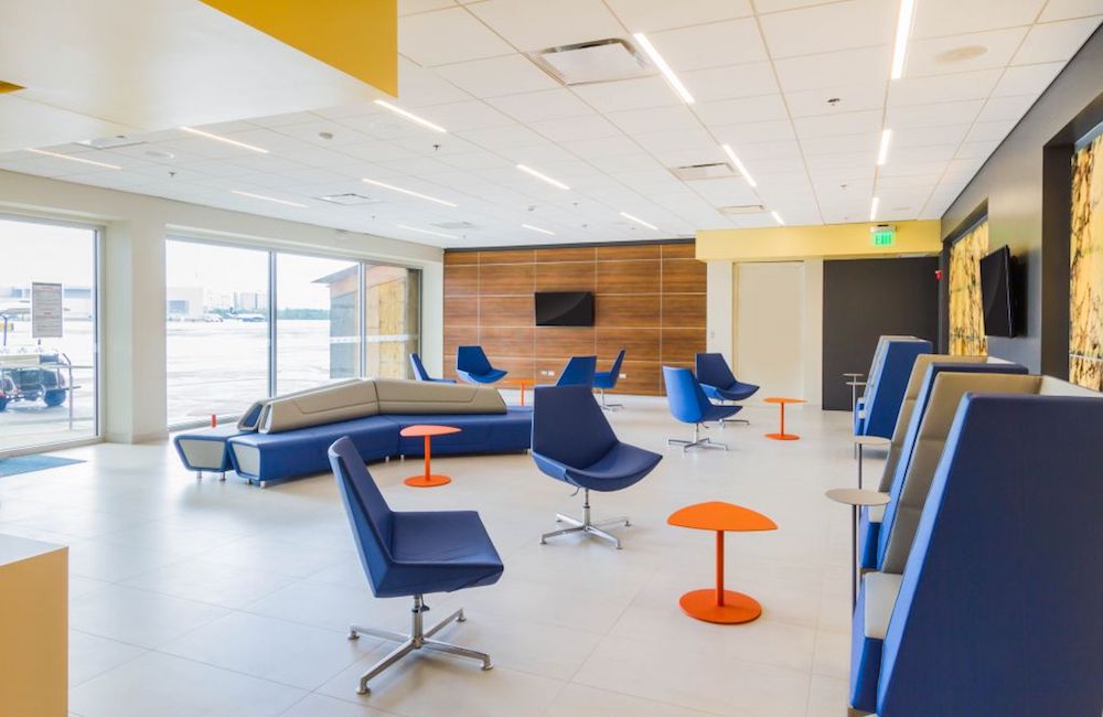 Airport Aviation Services FBO Remodeling & New Hangar Sustech