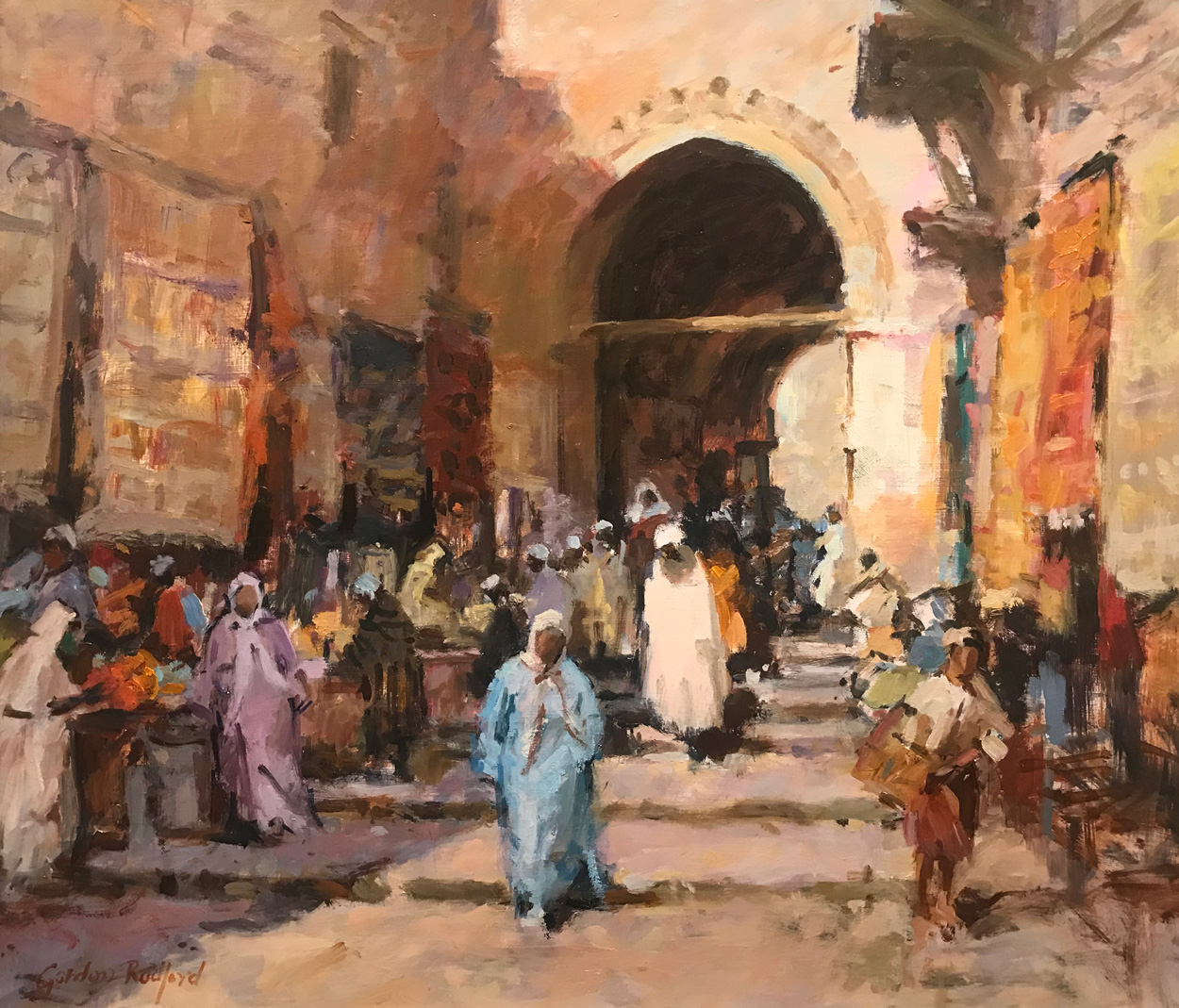 Sutcliffe Contemporary Art Rug Market, Marrakesh SOLD