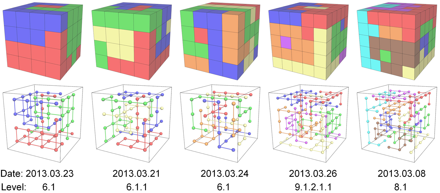 Recursive Interlocking Puzzles