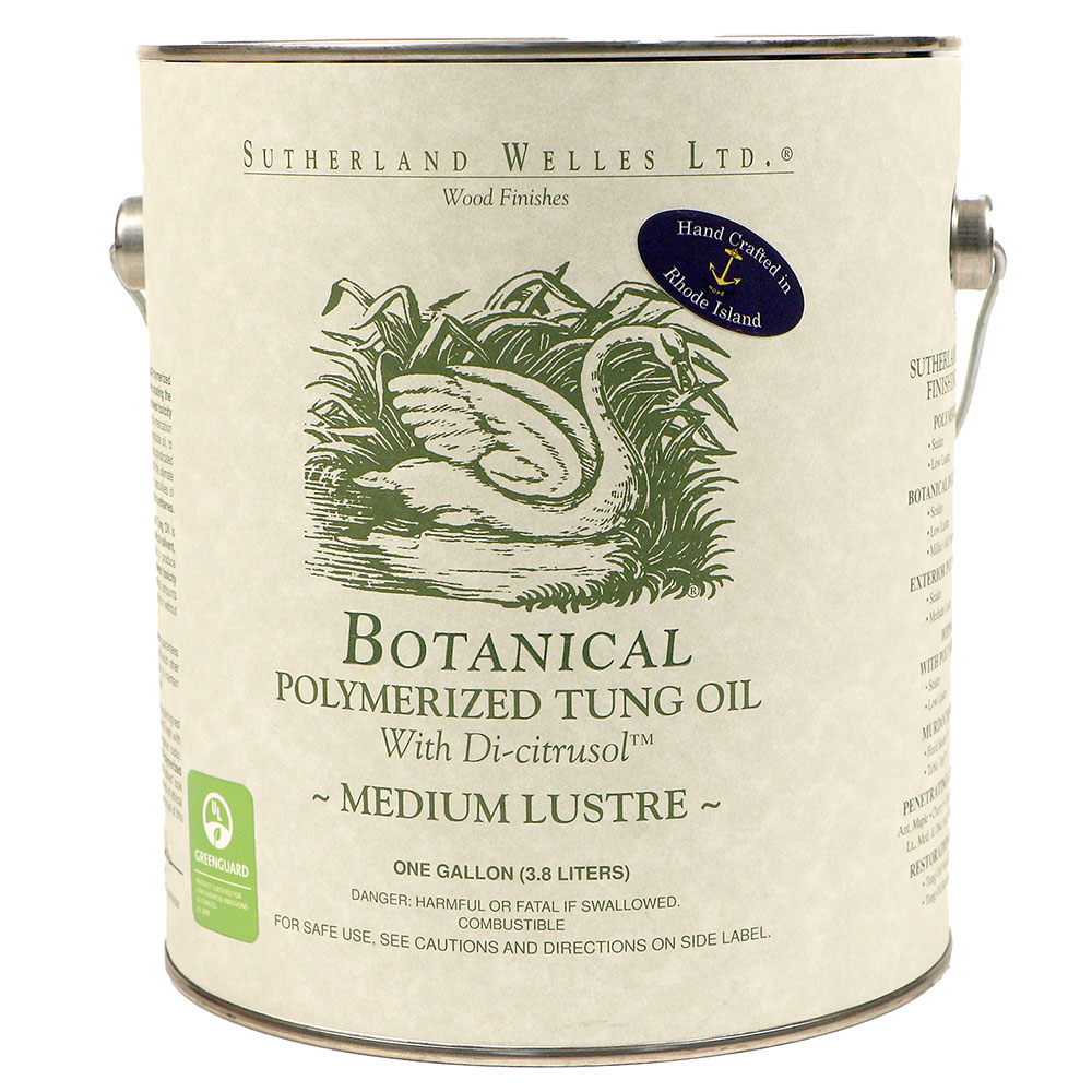 Botanical Polymerized Tung Oil Medium Lustre Sutherland Welles Ltd