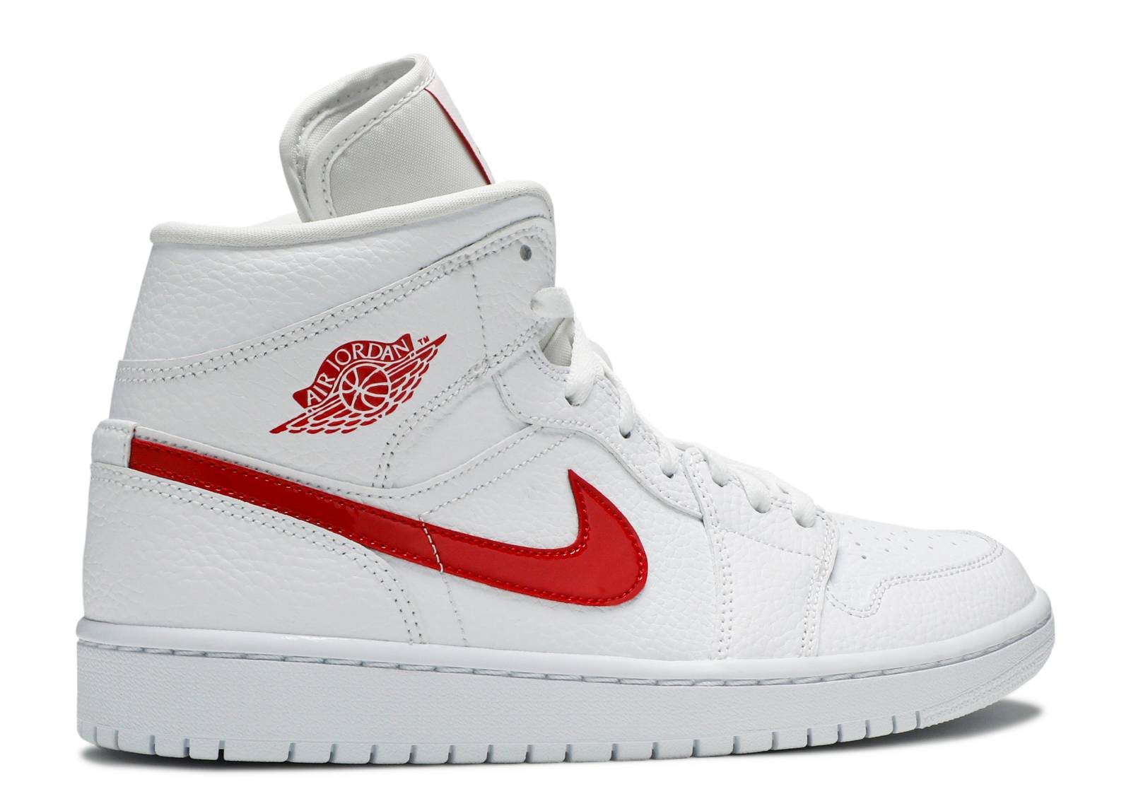 Nike Air Jordan 1 Mid White University Red (W) Satın Al sutore