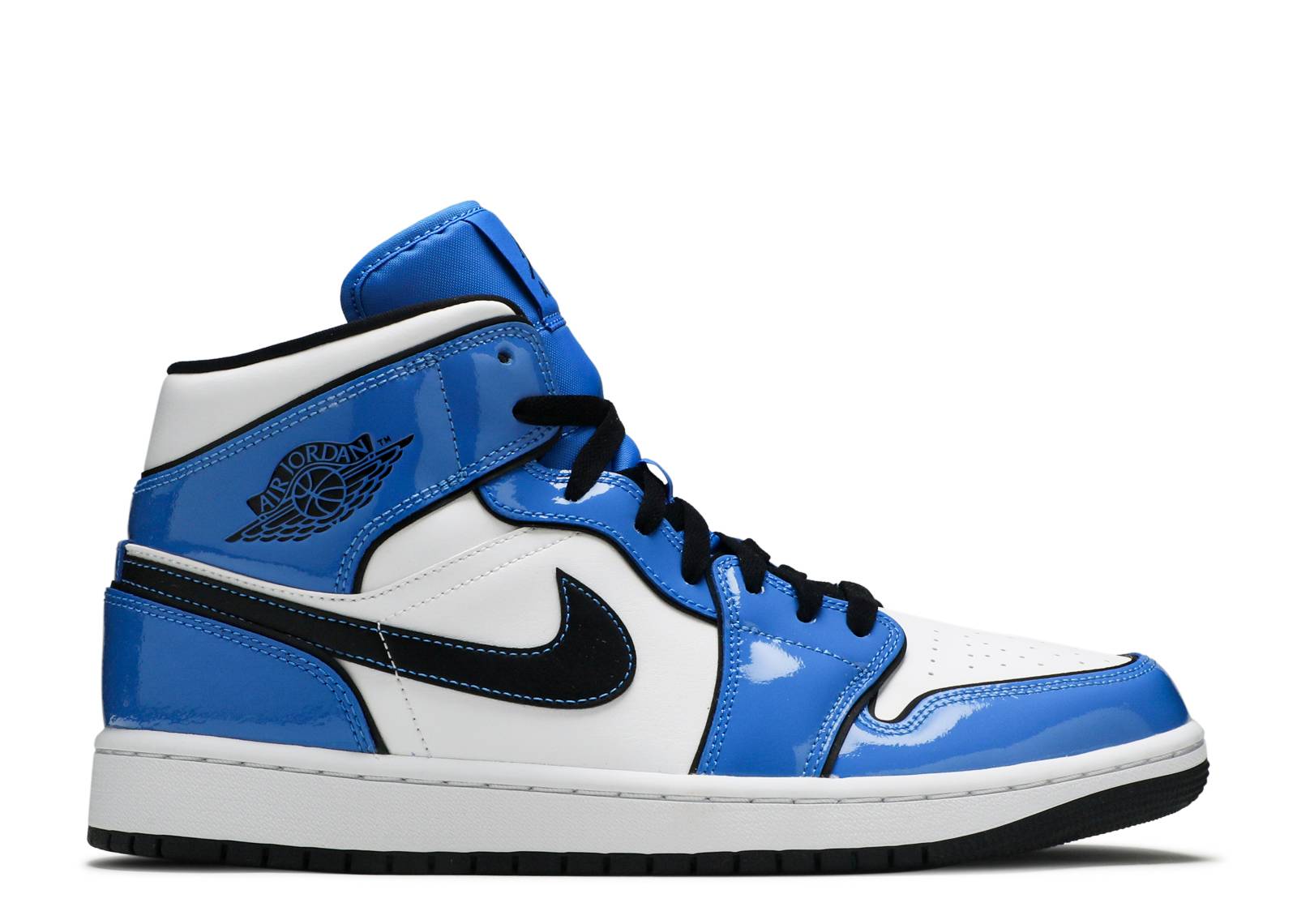 Nike Air Jordan 1 Mid Signal Blue Satın Al sutore