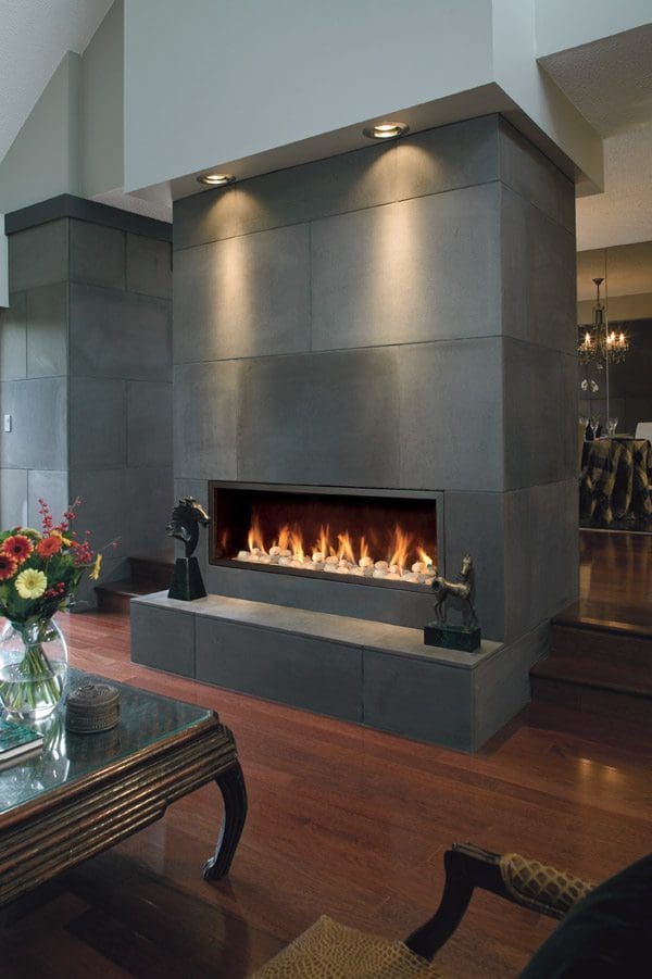 Town & Country WS54 Linear Gas Fireplace Sutter H&H