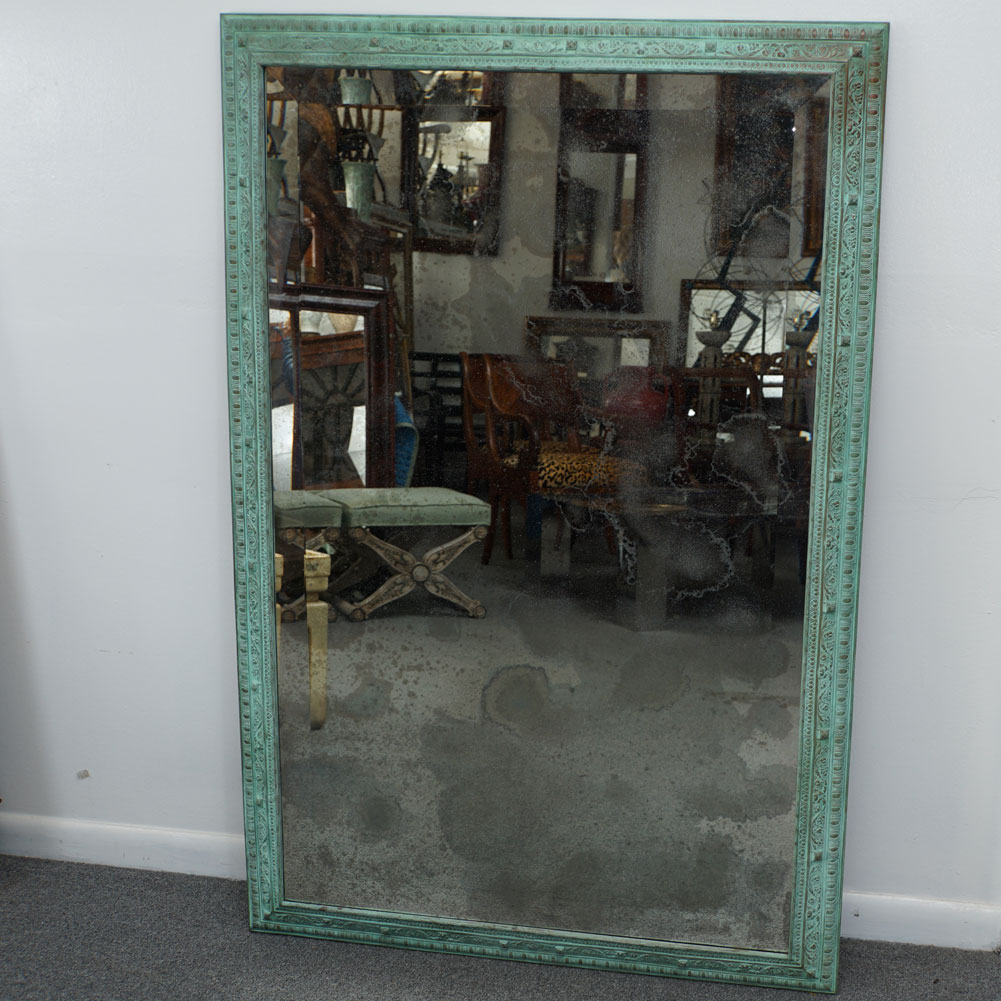 Bronze mirror frame Sutter Antiques Hudson, NY