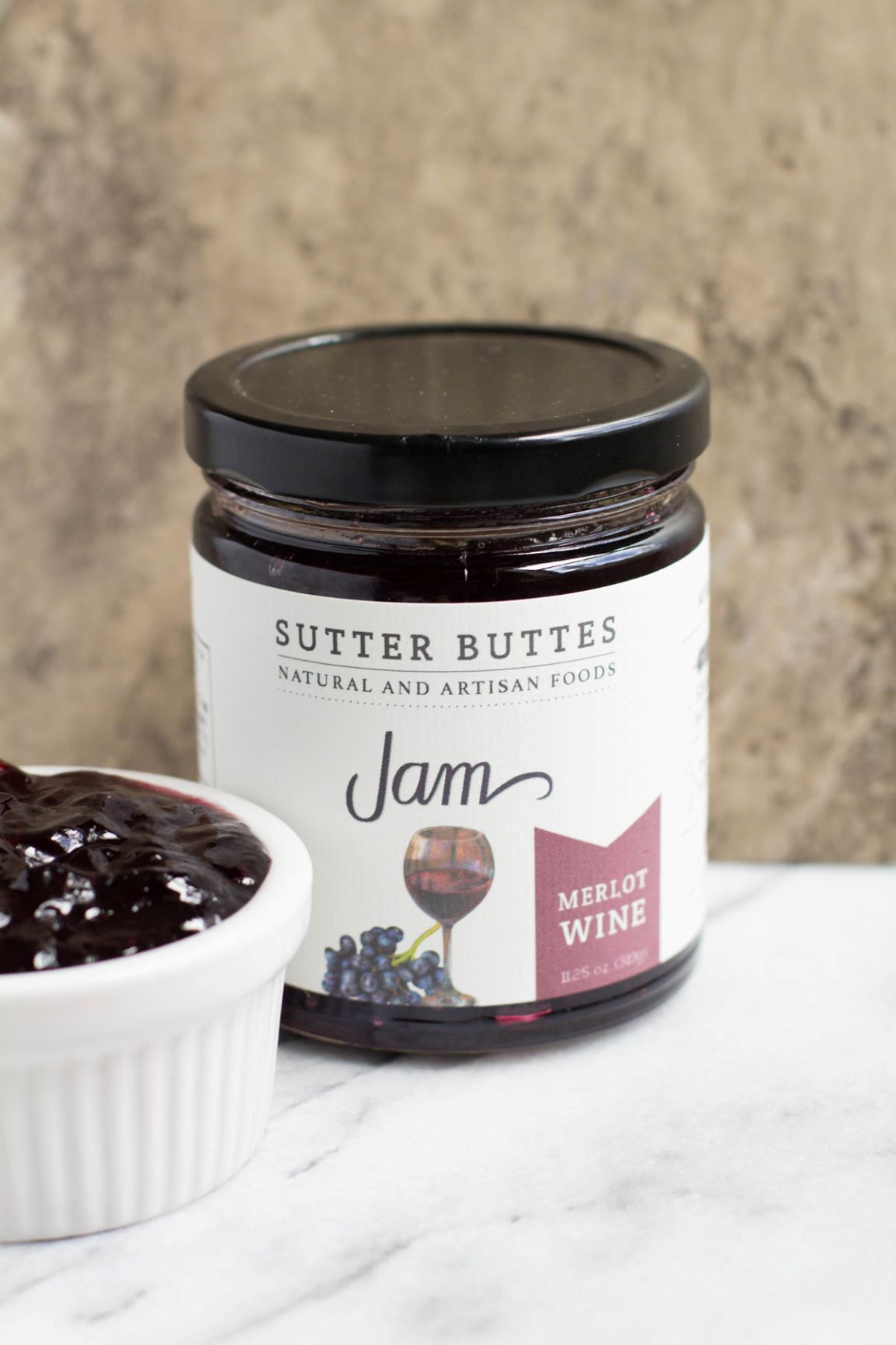 Merlot Wine Jam Sutter Buttes Olive Oil Company