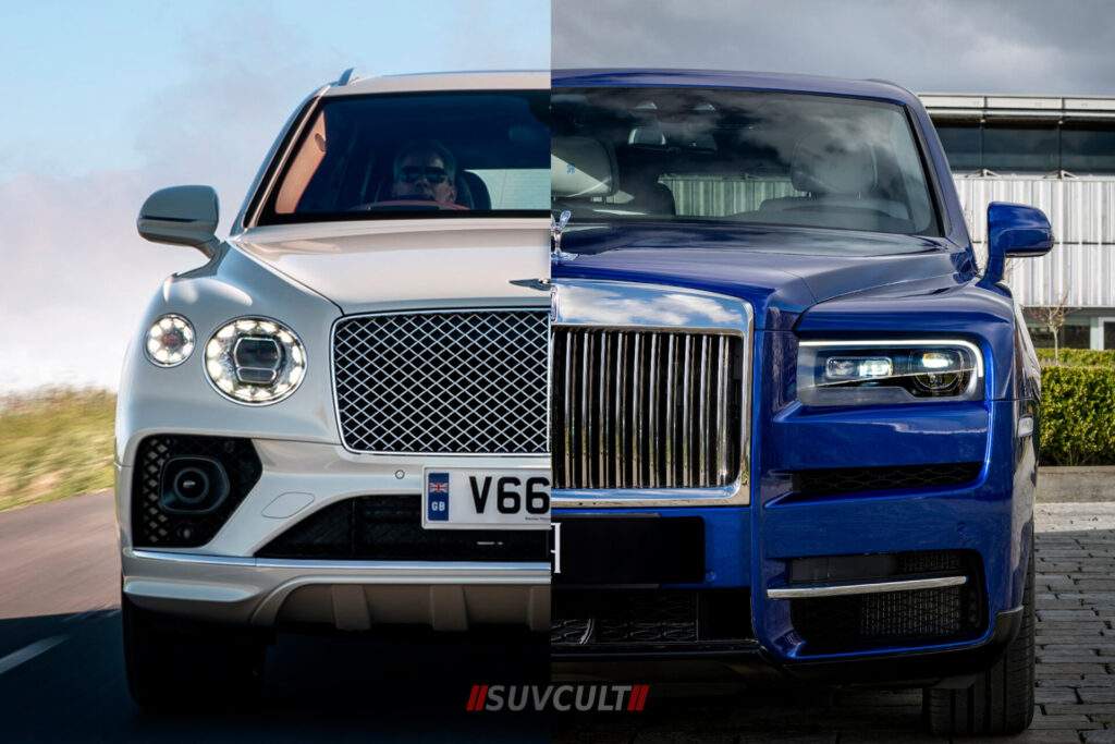 Bentley Bentayga vs RollsRoyce Cullinan (The most luxurious SUVs