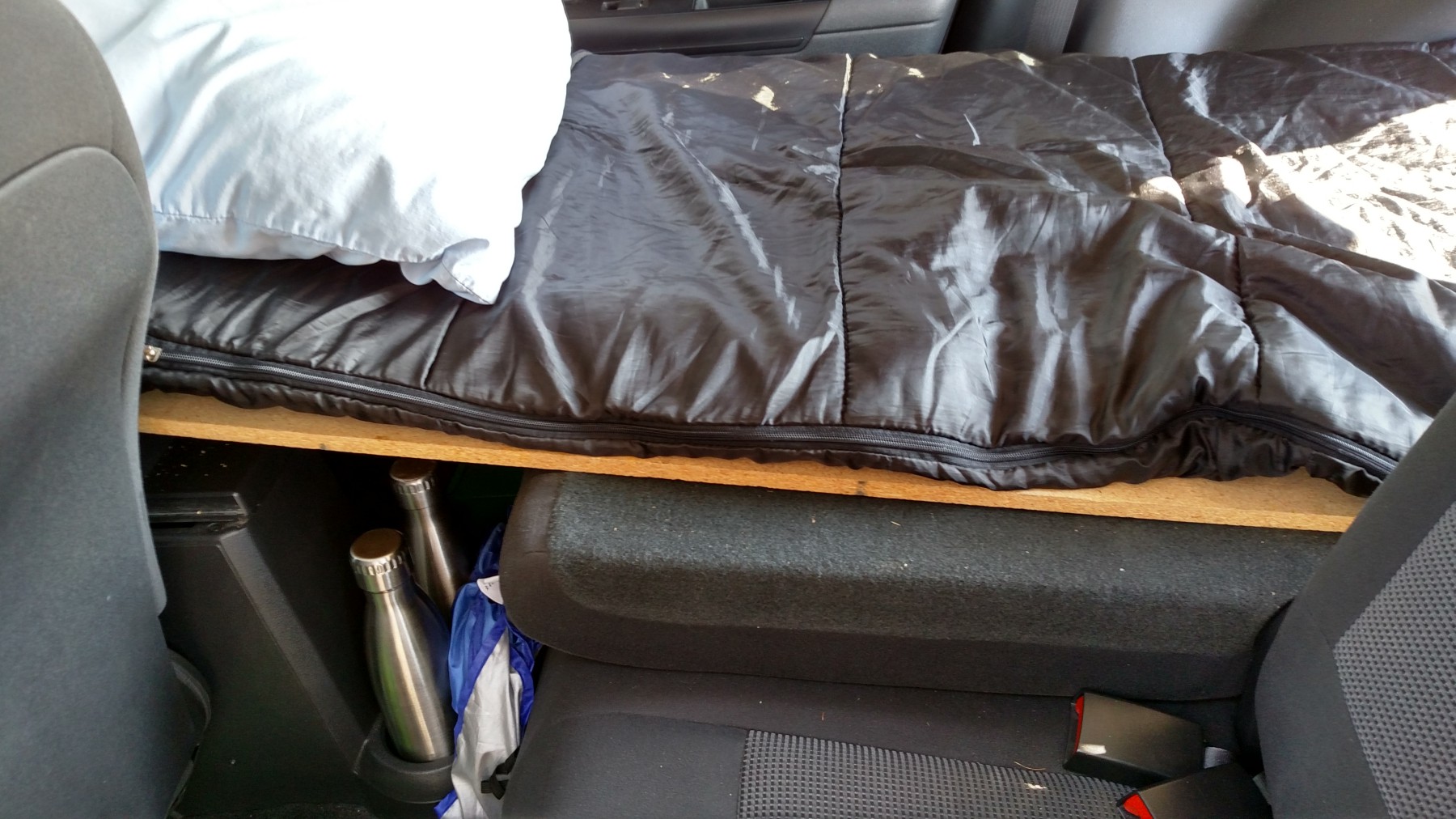 Bill’s Setup for Sleeping/Camping in a Jeep Patriot SUV RVing