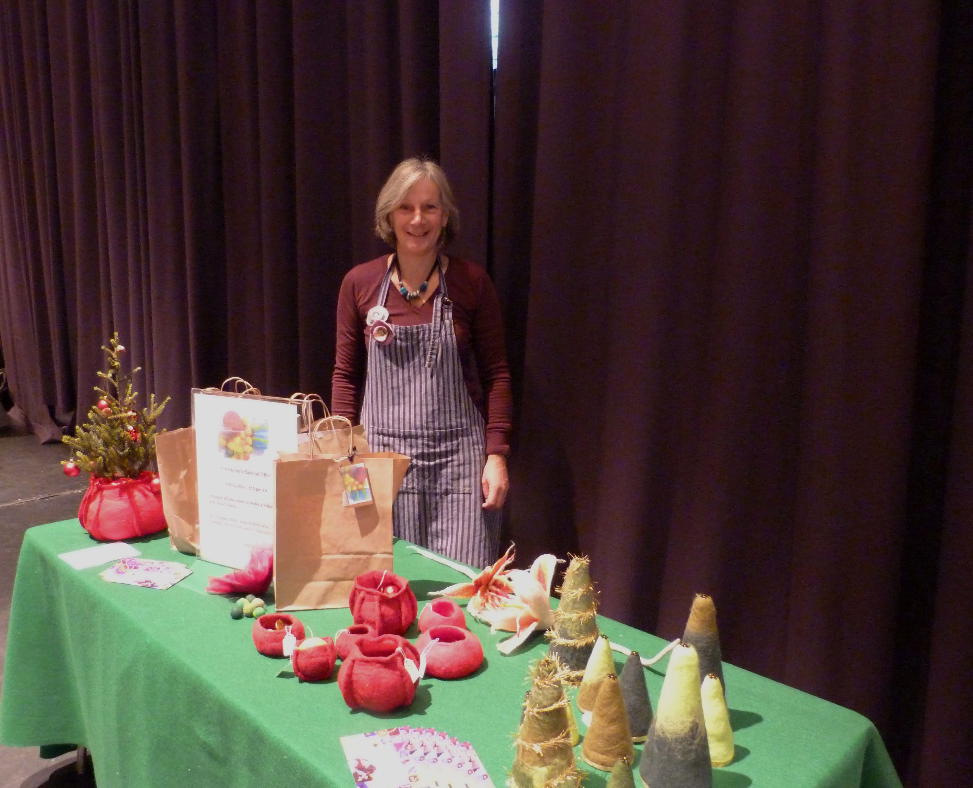 Salisbury Arts Centre Craft Fair Felting Suzie Gutteridge