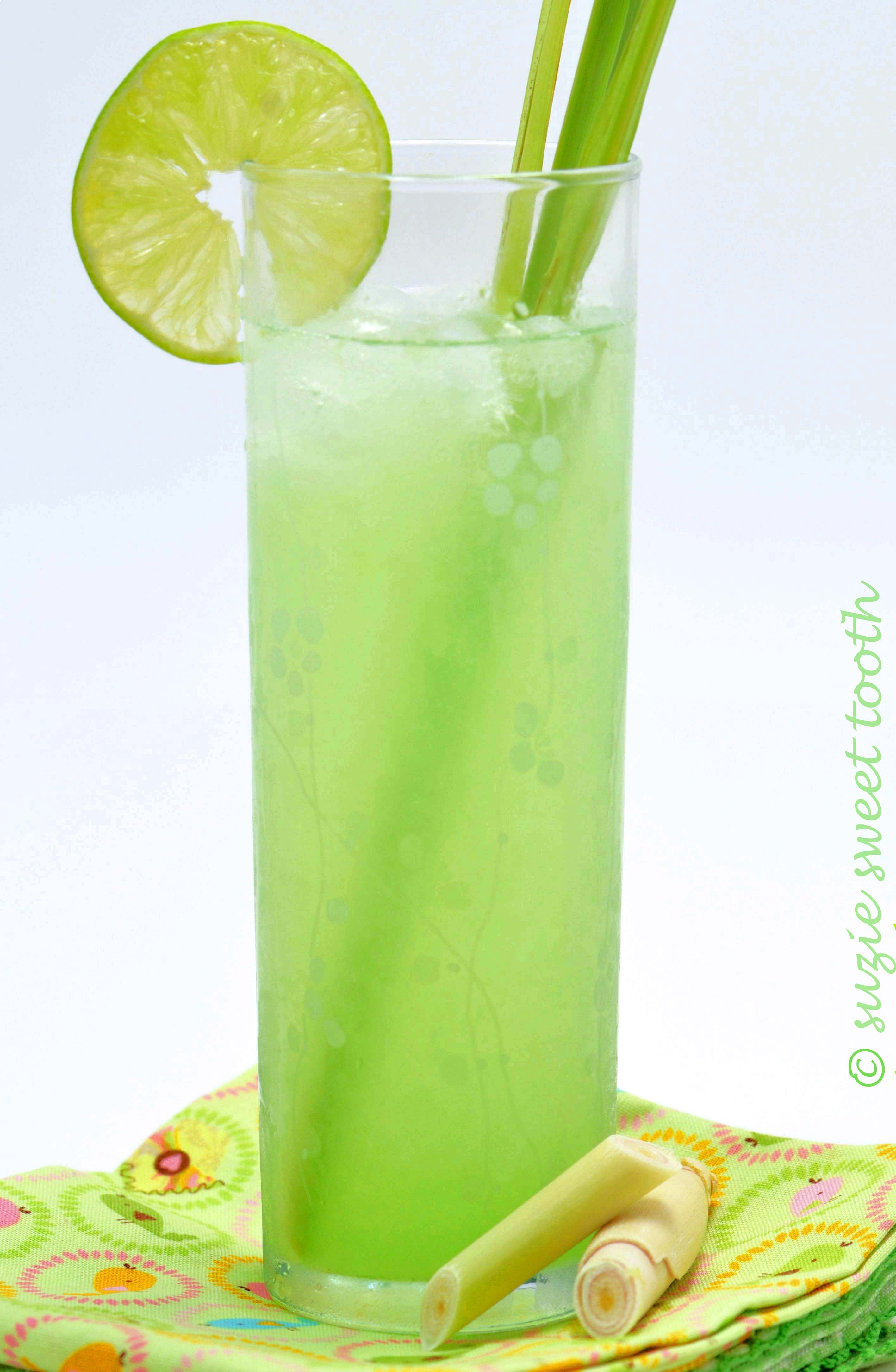 Limeade with lemongrass and mint suzie sweet tooth
