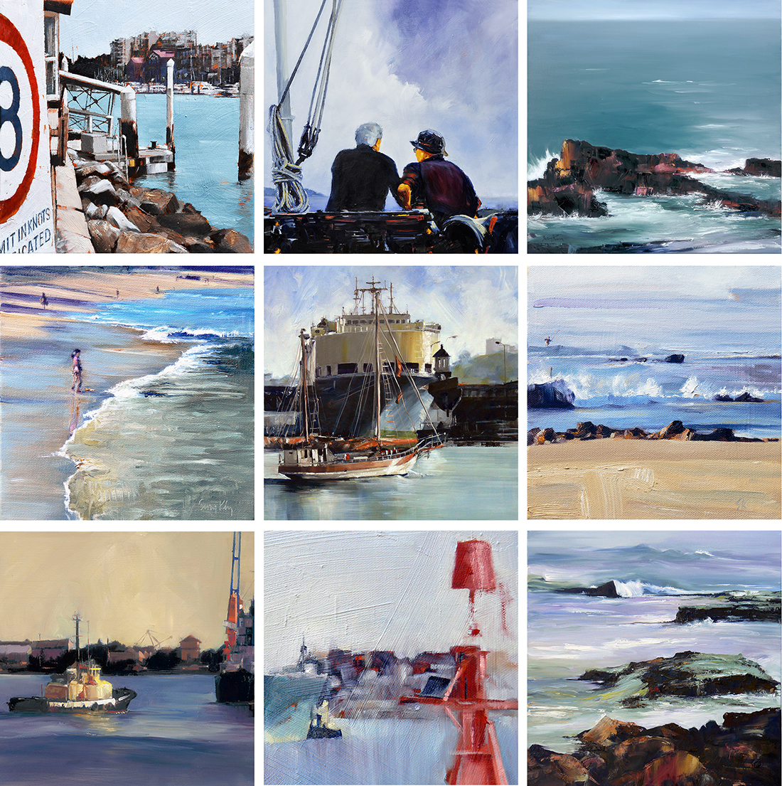 Suzy King Australian Society of Marine Artists & me